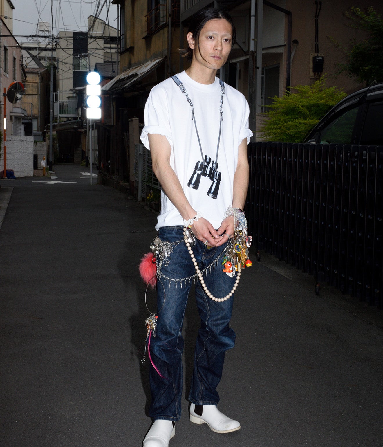 b.Eautiful "Bird Watching T-Shirt" White - WEAREALLANIMALS