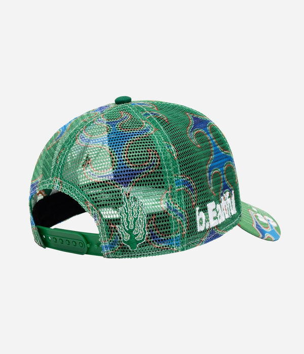 b.Eautiful "Biyu Hat" Blue Flame / Green - WEAREALLANIMALS