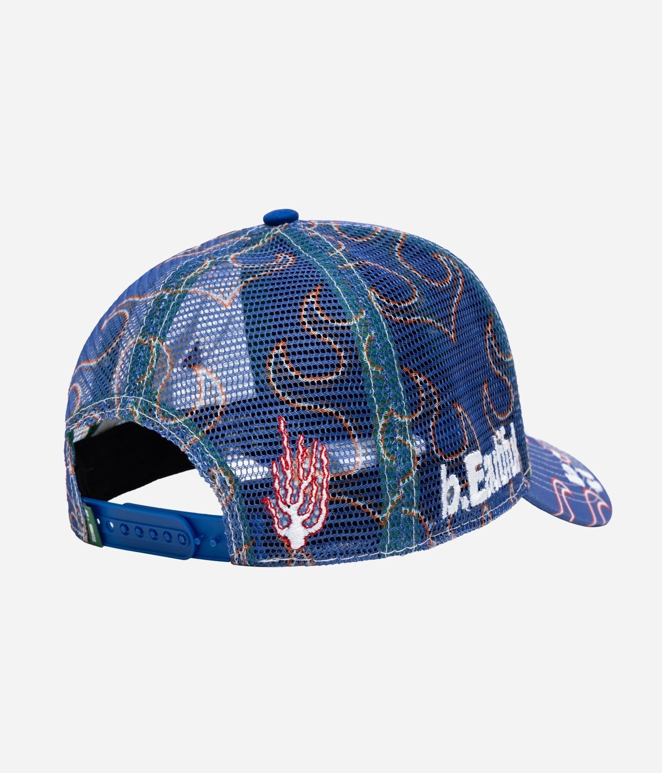 b.Eautiful "Biyu Hat" White Flame / Blue - WEAREALLANIMALS