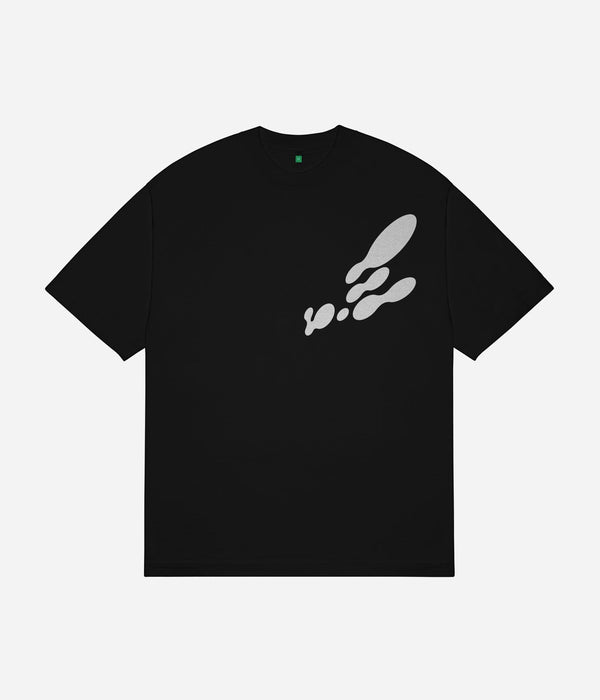 b.Eautiful "Fukai T-Shirt" Black - WEAREALLANIMALS