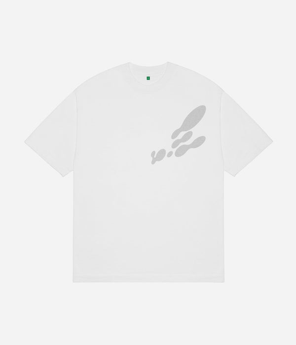 b.Eautiful "Fukai T-Shirt" White - WEAREALLANIMALS