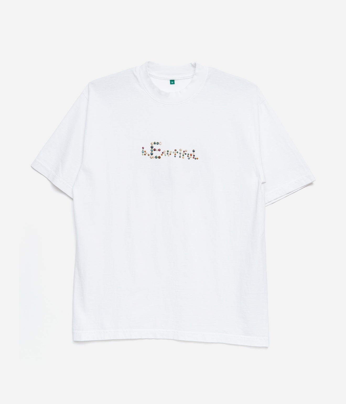b.Eautiful "Jewel T-Shirt" White - WEAREALLANIMALS