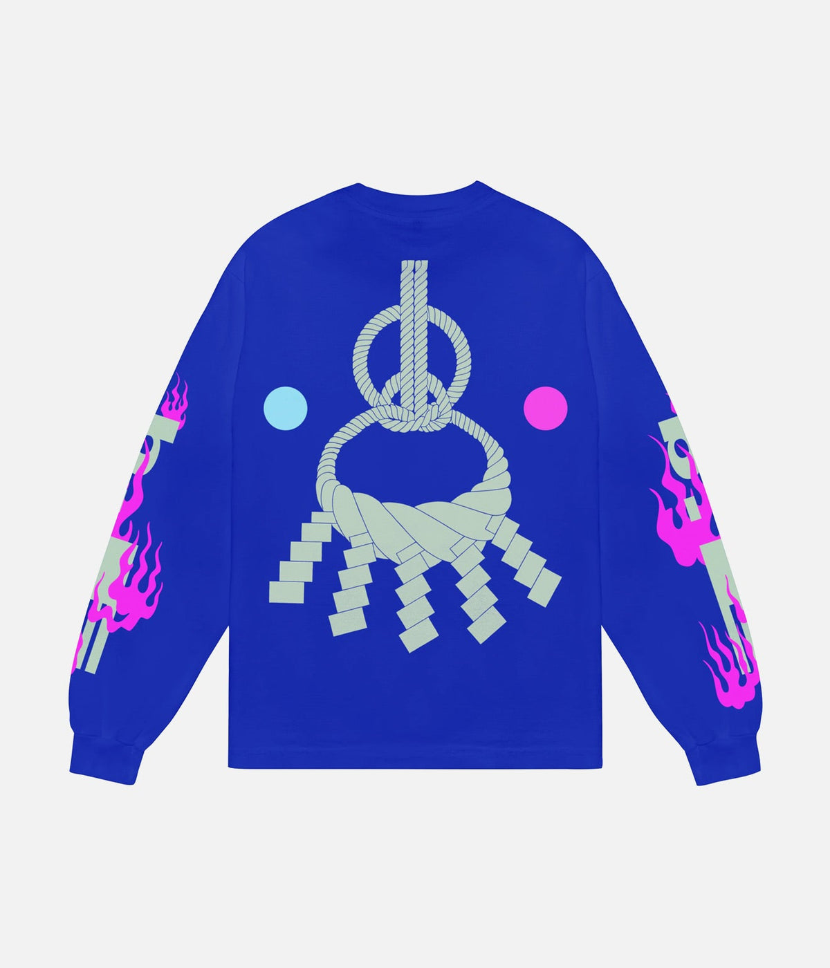 b.Eautiful "Nagano LS Shirt" Cobalt Blue - WEAREALLANIMALS
