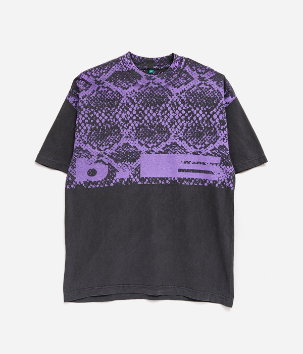 b.Eautiful "Snake T-Shirt" Vintage Black - WEAREALLANIMALS