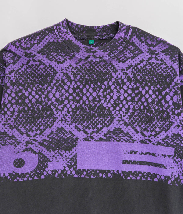 b.Eautiful "Snake T-Shirt" Vintage Black - WEAREALLANIMALS