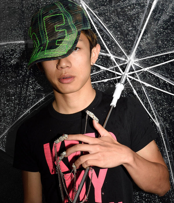 b.Eautiful "Vapor 6 Panel Hat" Army Camo Mesh - WEAREALLANIMALS