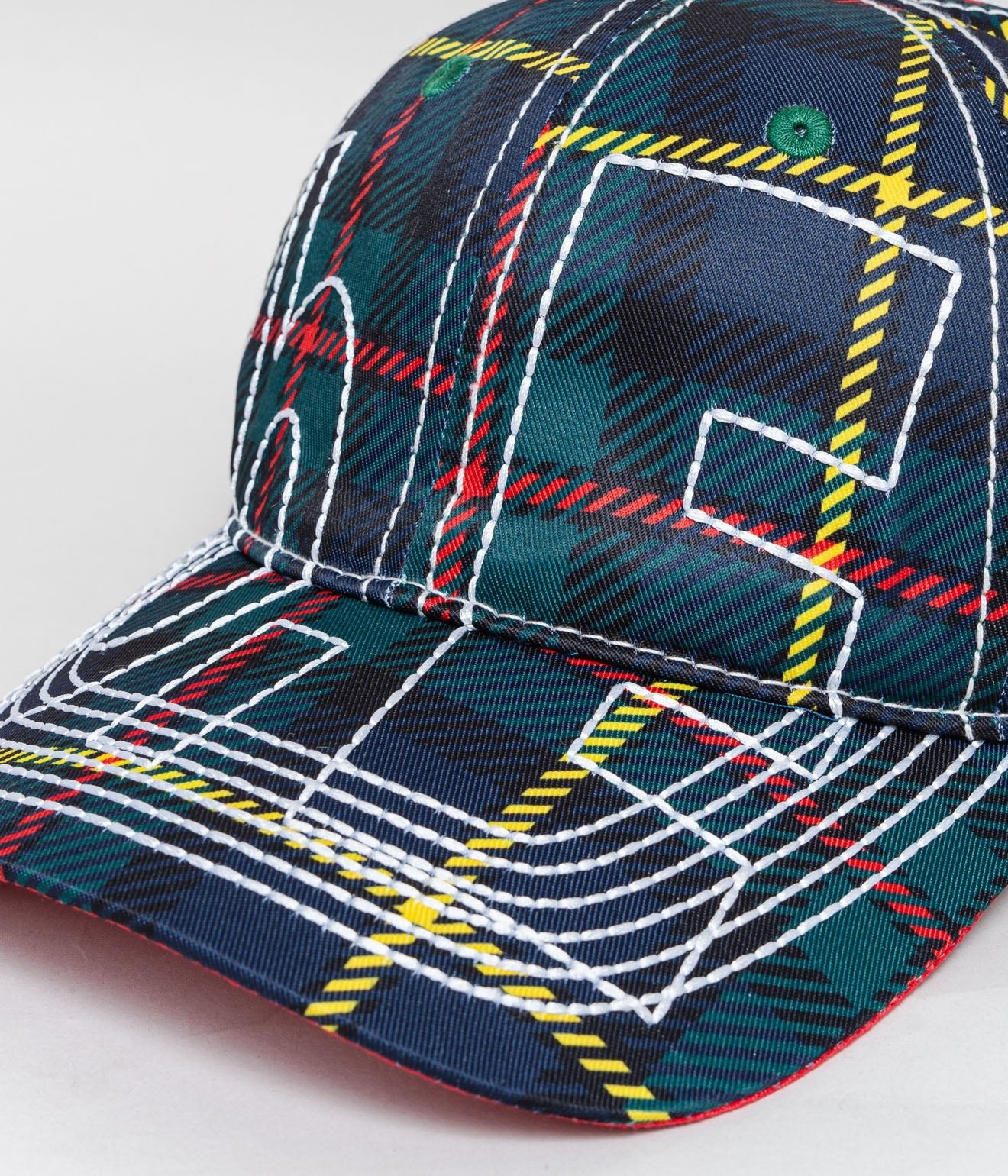 b.Eautiful "Vapor 6 Panel Hat" MacLeod Tartan - WEAREALLANIMALS