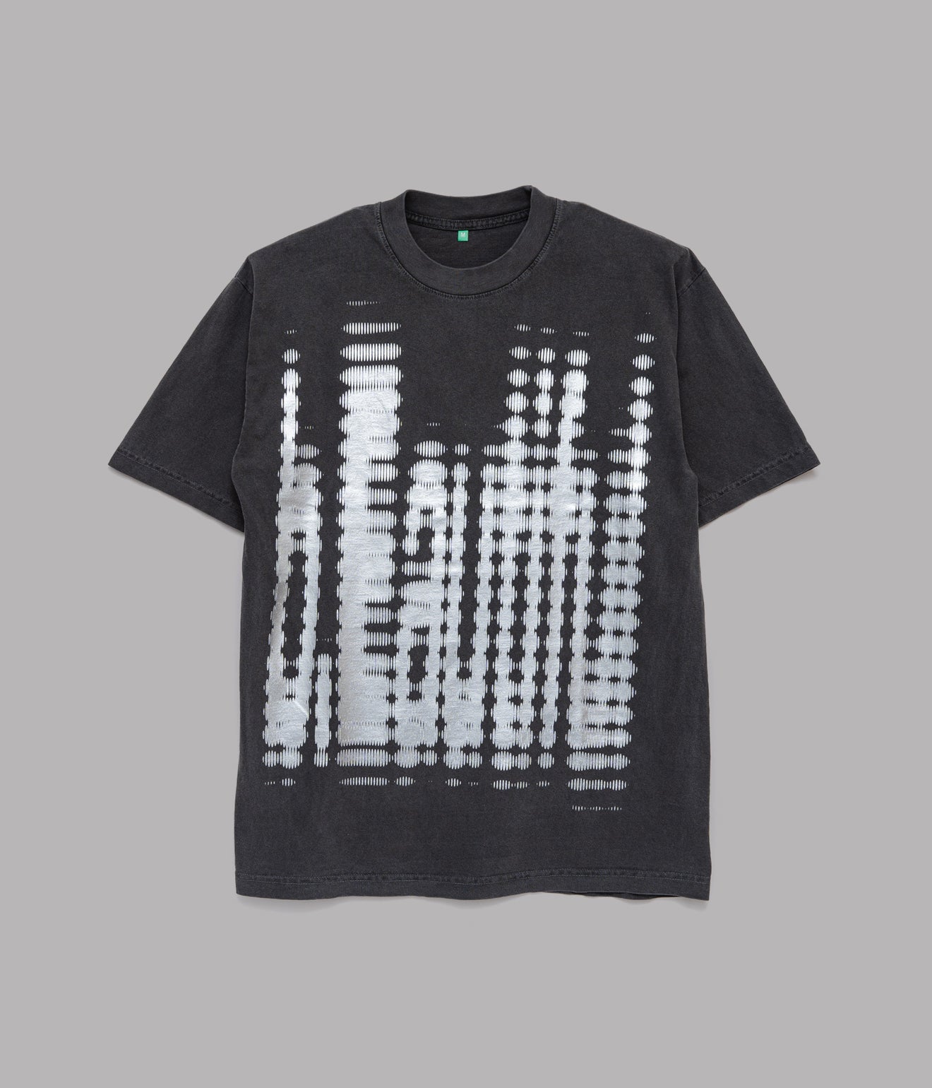 b.Eautiful "Vapor Logo T - Shirt" Vintage Black/Metallic Silver - WEAREALLANIMALS