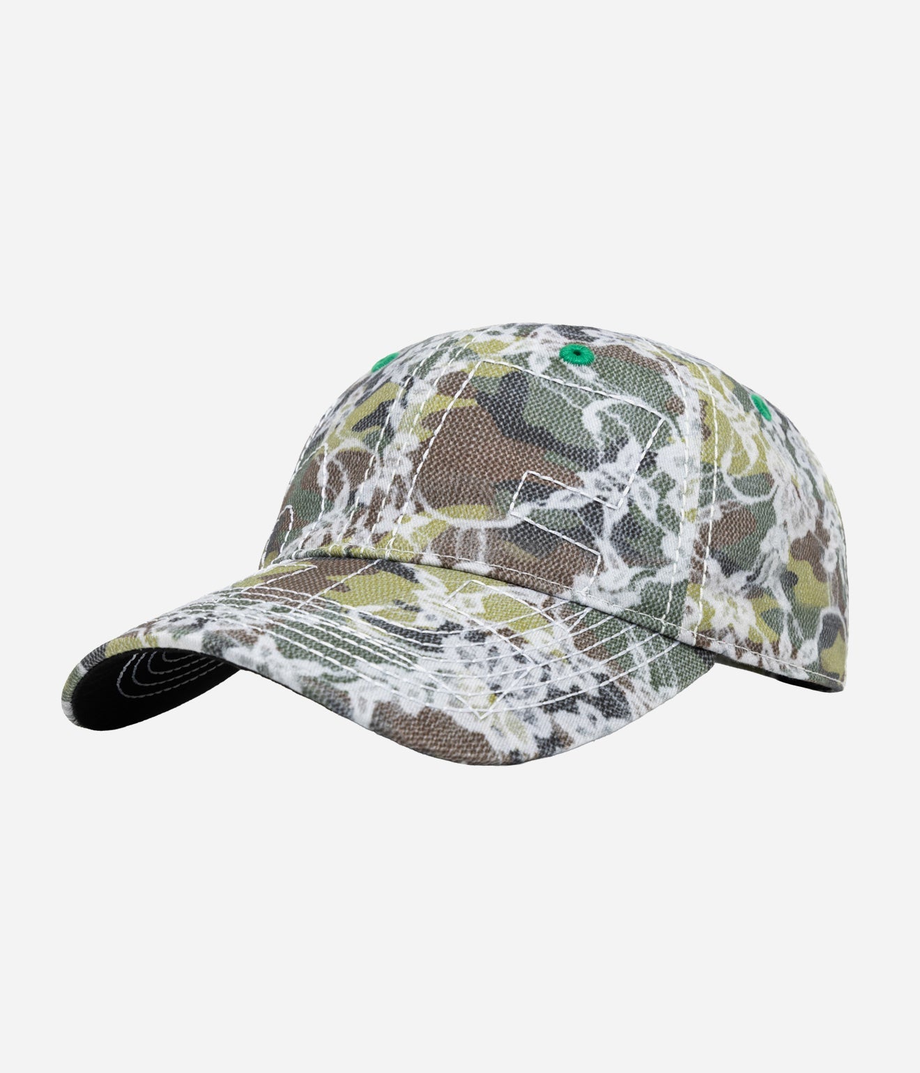 b.Eautiful "Vapor Low Profile Hat" Lace Camo / White - WEAREALLANIMALS