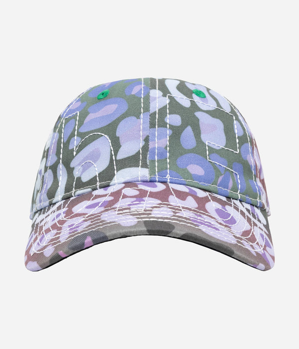 b.Eautiful "Vapor Low Profile Hat" Multi Leopard / White - WEAREALLANIMALS
