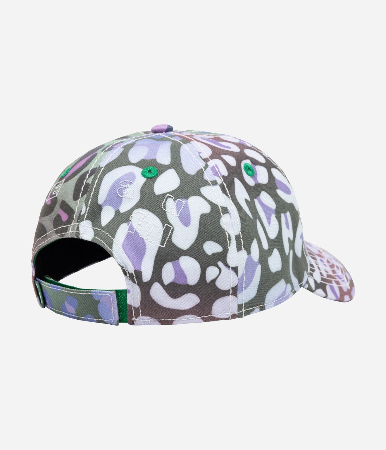 b.Eautiful "Vapor Low Profile Hat" Multi Leopard / White - WEAREALLANIMALS