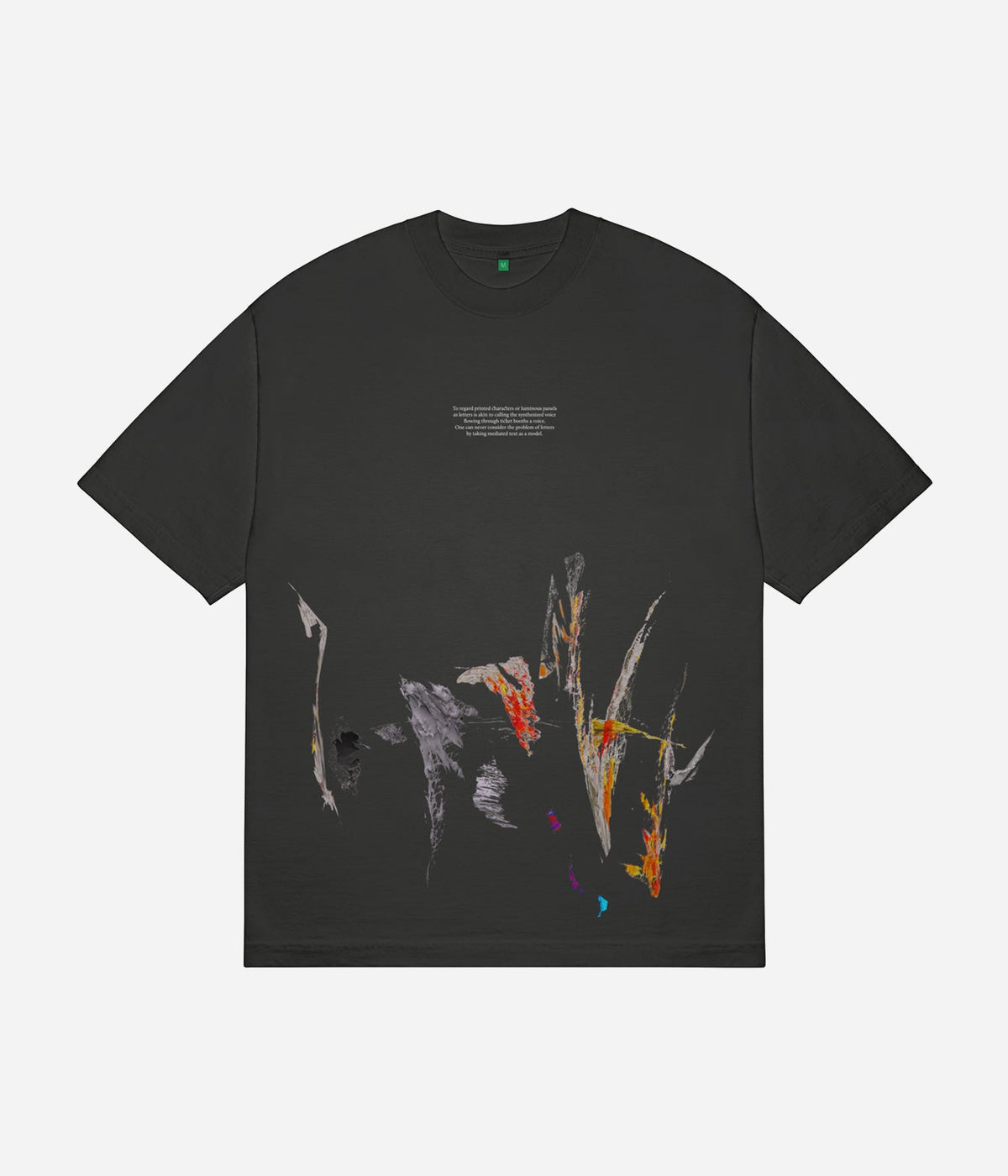 b.Eautiful x Heijiro Yagi "untitled.2668 T-Shirt" Vintage Black - WEAREALLANIMALS