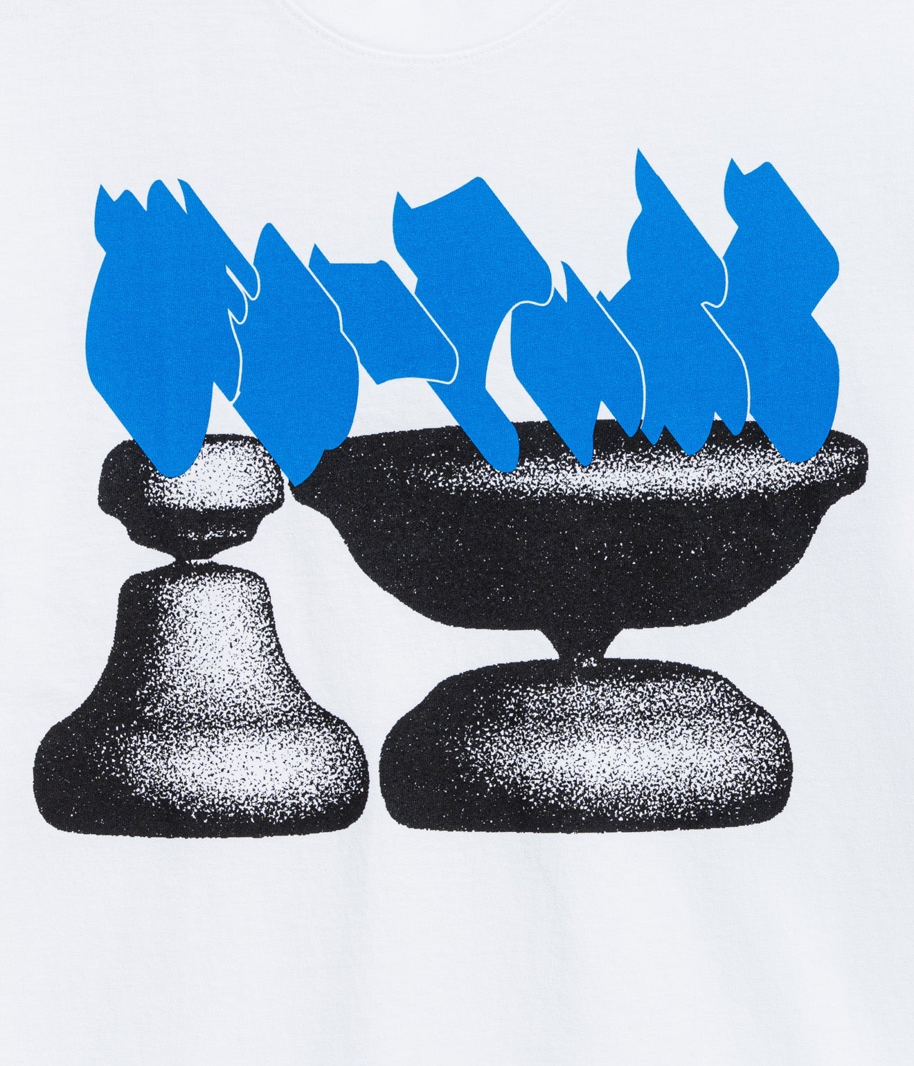 b.Eautiful x Kenichi Kuromaru "Bird T-Shirt" White - WEAREALLANIMALS
