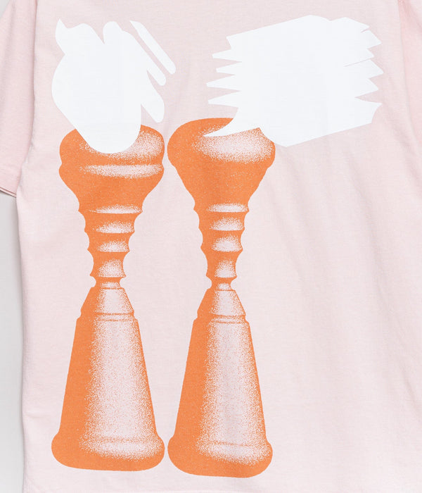 b.Eautiful x Kenichi Kuromaru "Ice Cream T-Shirt" Light Pink - WEAREALLANIMALS