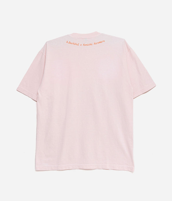 b.Eautiful x Kenichi Kuromaru "Ice Cream T-Shirt" Light Pink - WEAREALLANIMALS