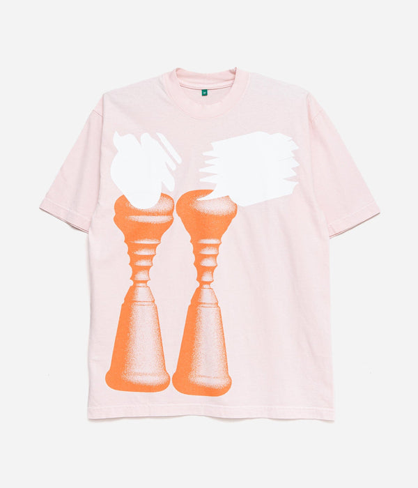 b.Eautiful x Kenichi Kuromaru "Ice Cream T-Shirt" Light Pink - WEAREALLANIMALS