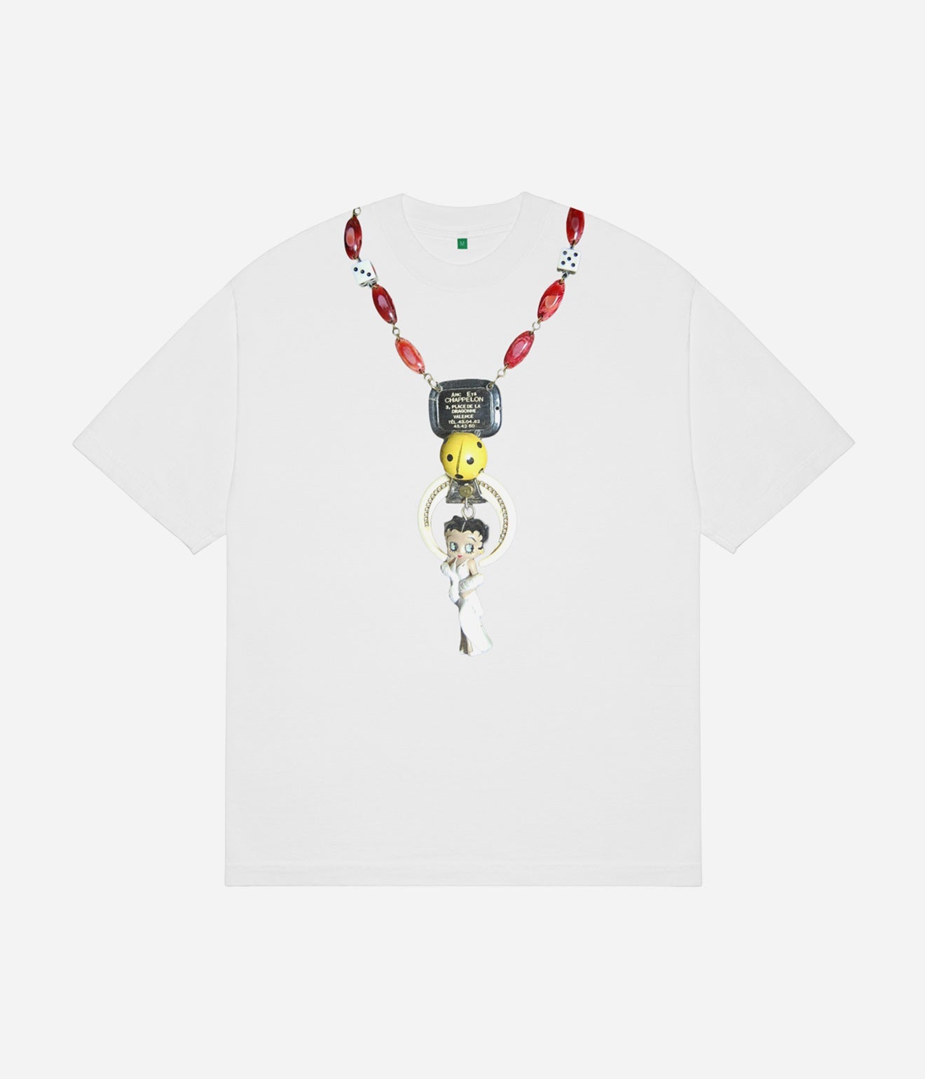 b.Eautiful x LEO GON’DO "Smile T-Shirt" White - WEAREALLANIMALS