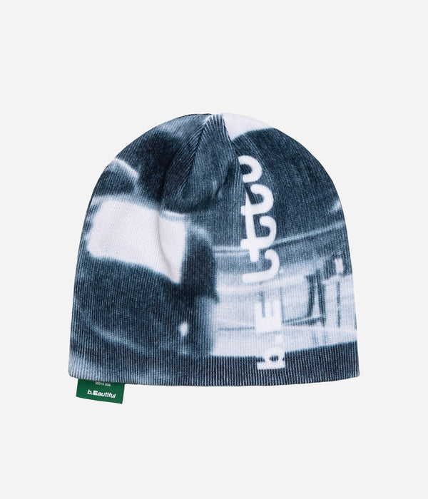 b.Eautiful x LTTT "Generous Beanie" Black / White - WEAREALLANIMALS