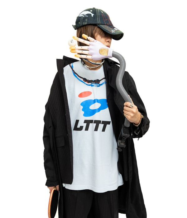 b.Eautiful x LTTT "Joy T-Shirt" Light Blue - WEAREALLANIMALS