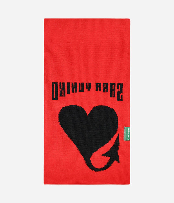 b.Eautiful x Sara Yukiko Mon "Infinity Knit Scarf" Multi - WEAREALLANIMALS