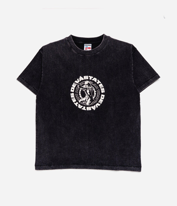 DEVÁ STATES "ANEMONE GFX T-Shirt" Black - WEAREALLANIMALS
