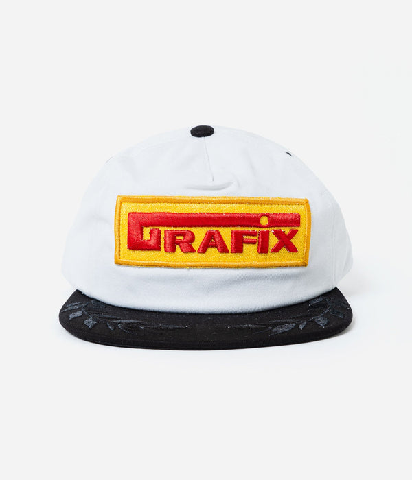 DEVÁ STATES "Snapback Cap - SLICK" White - WEAREALLANIMALS
