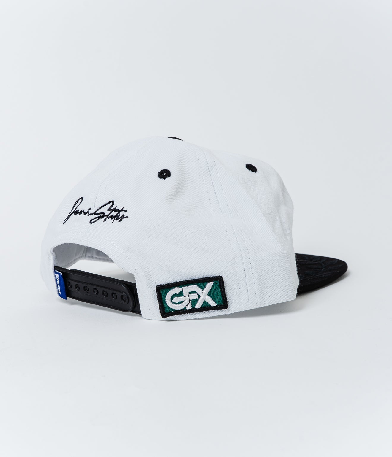 DEVÁ STATES "Snapback Cap - SLICK" White - WEAREALLANIMALS