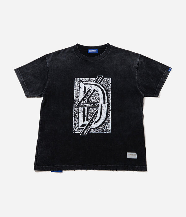DEVÁ STATES "S/S Tshirt - MORTAR" Washed Black - WEAREALLANIMALS
