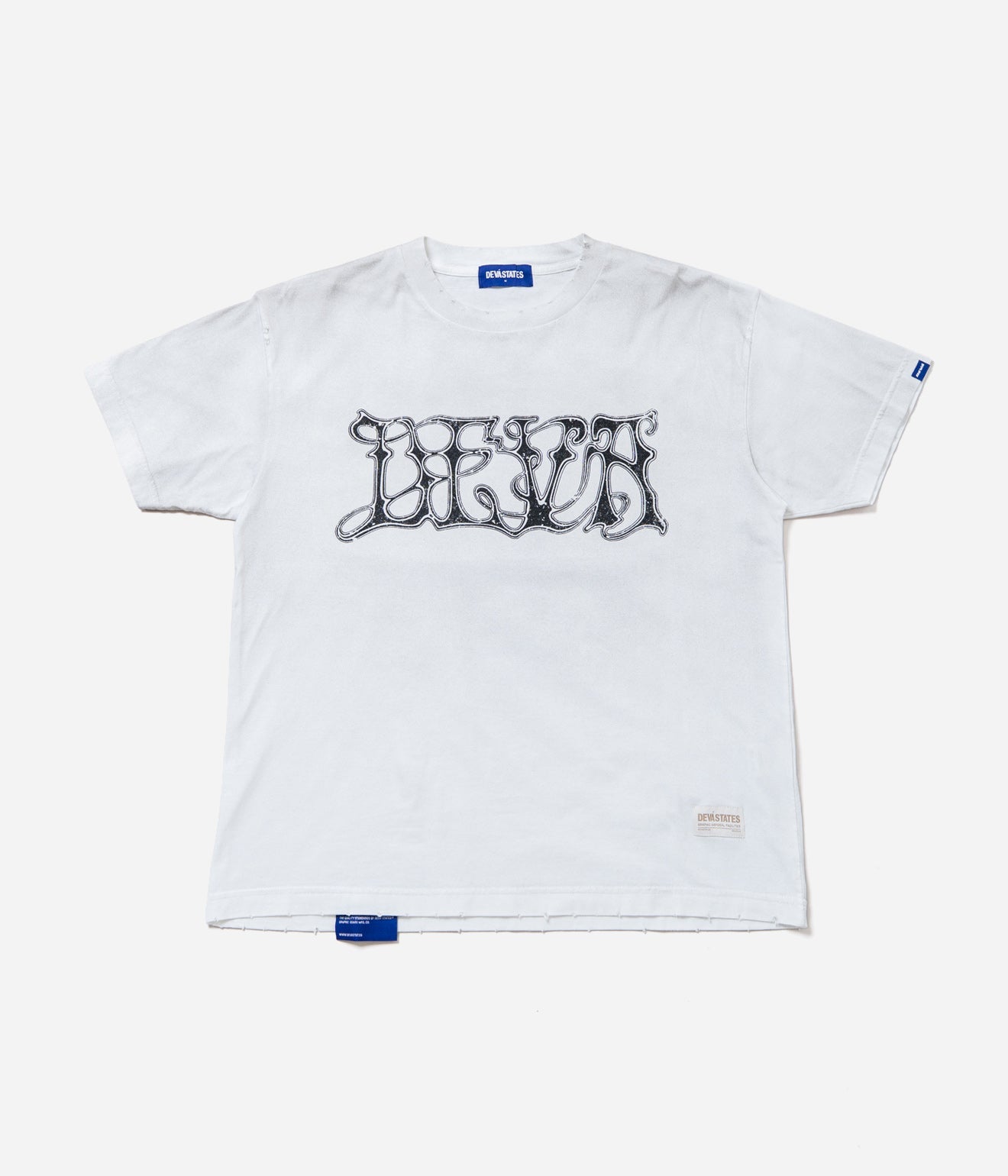 DEVÁ STATES "S/S Tshirt - STOKER " White - WEAREALLANIMALS