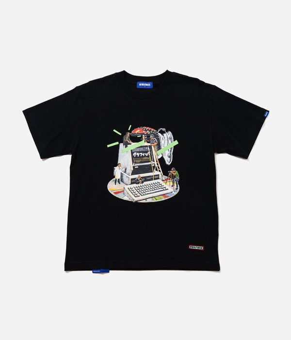 DEVÁ STATES "Tshirt - DIGITALISM" Black - WEAREALLANIMALS