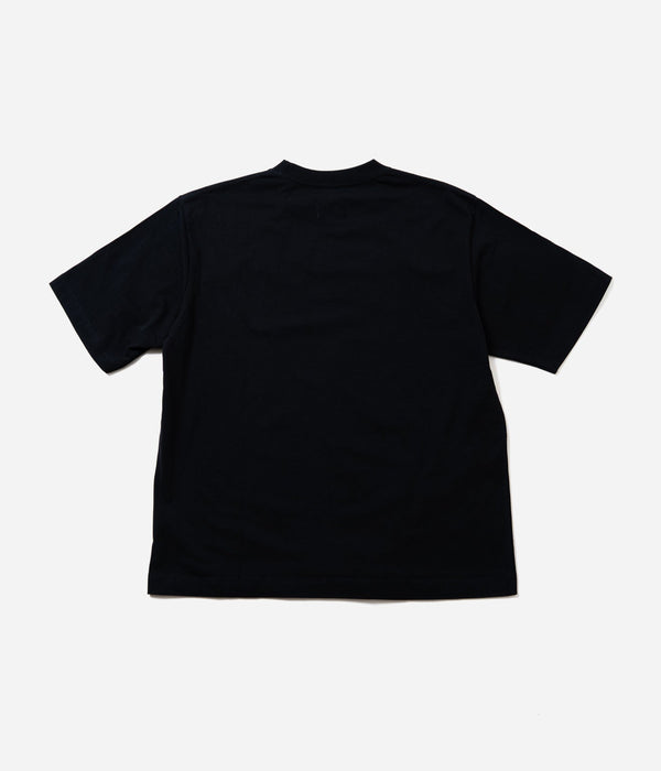 EMPORIUM "HELMET LOGO TEE" Black - WEAREALLANIMALS