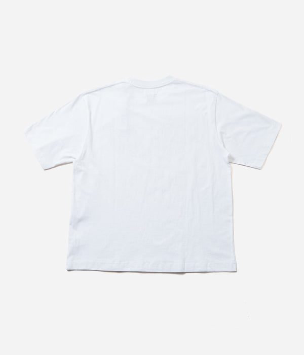 EMPORIUM "HELMET LOGO TEE" White - WEAREALLANIMALS
