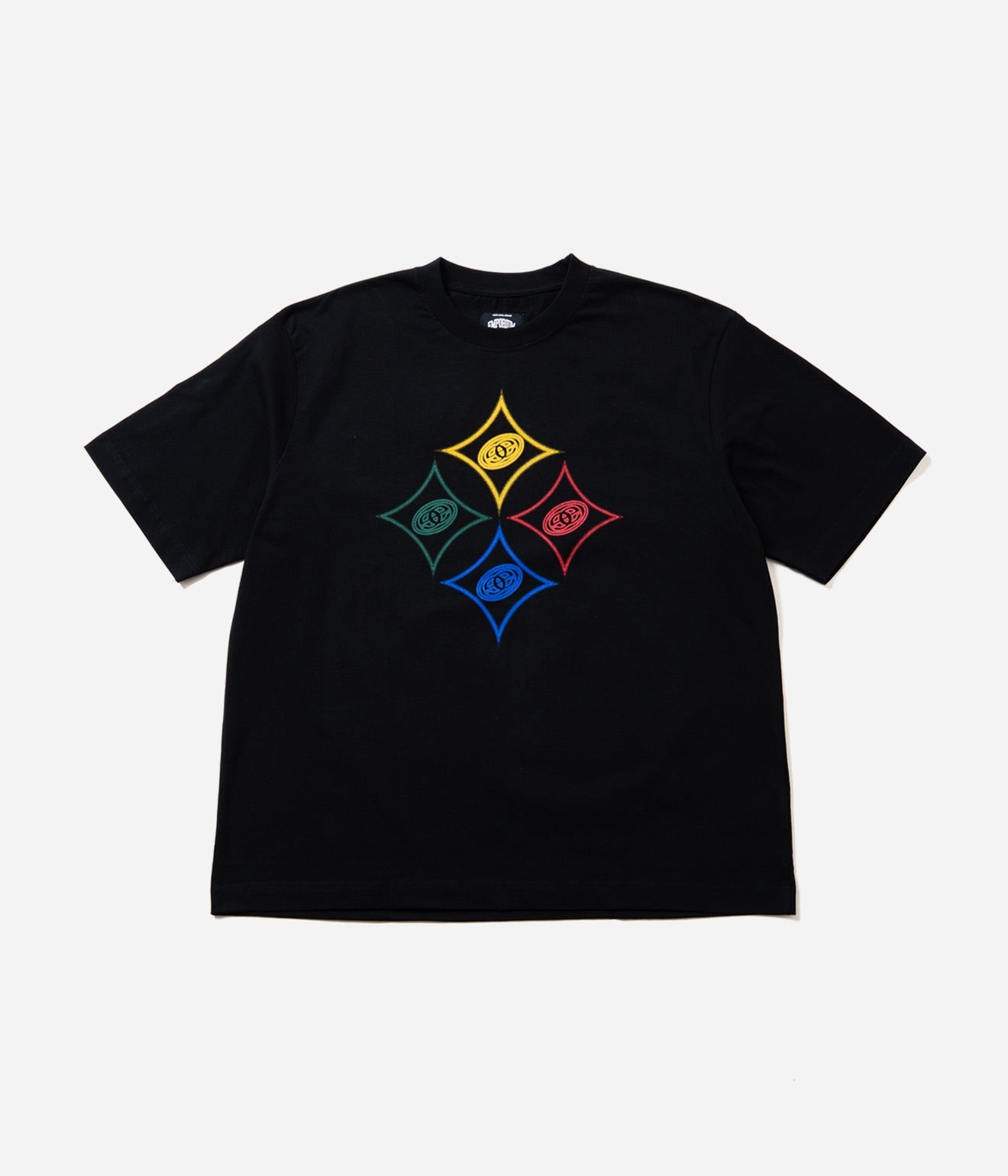 EMPORIUM "QUAD HYPO TEE" Black - WEAREALLANIMALS