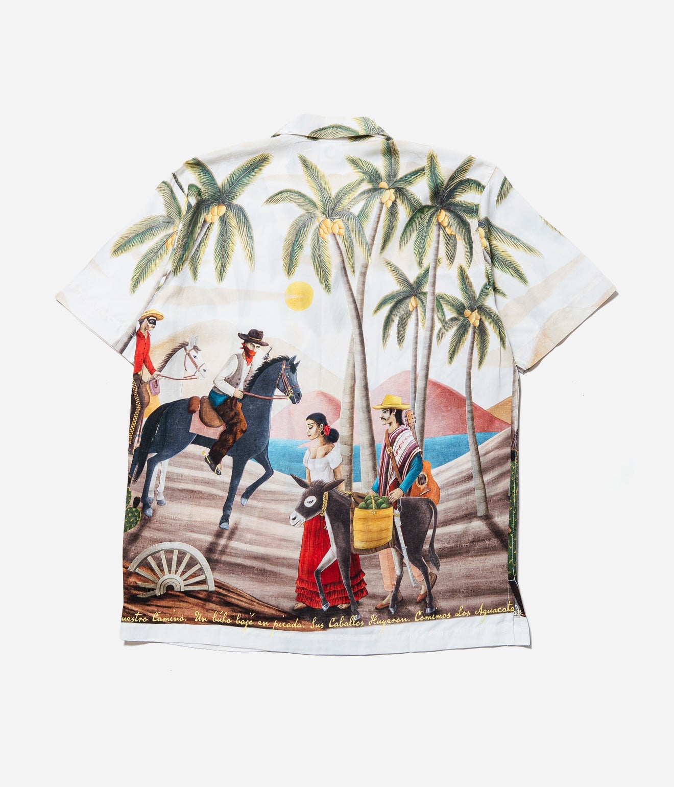 ENDLESS JOY "BANDITO OFF WHITE SHORT SLEEVE SHIRT" - WEAREALLANIMALS