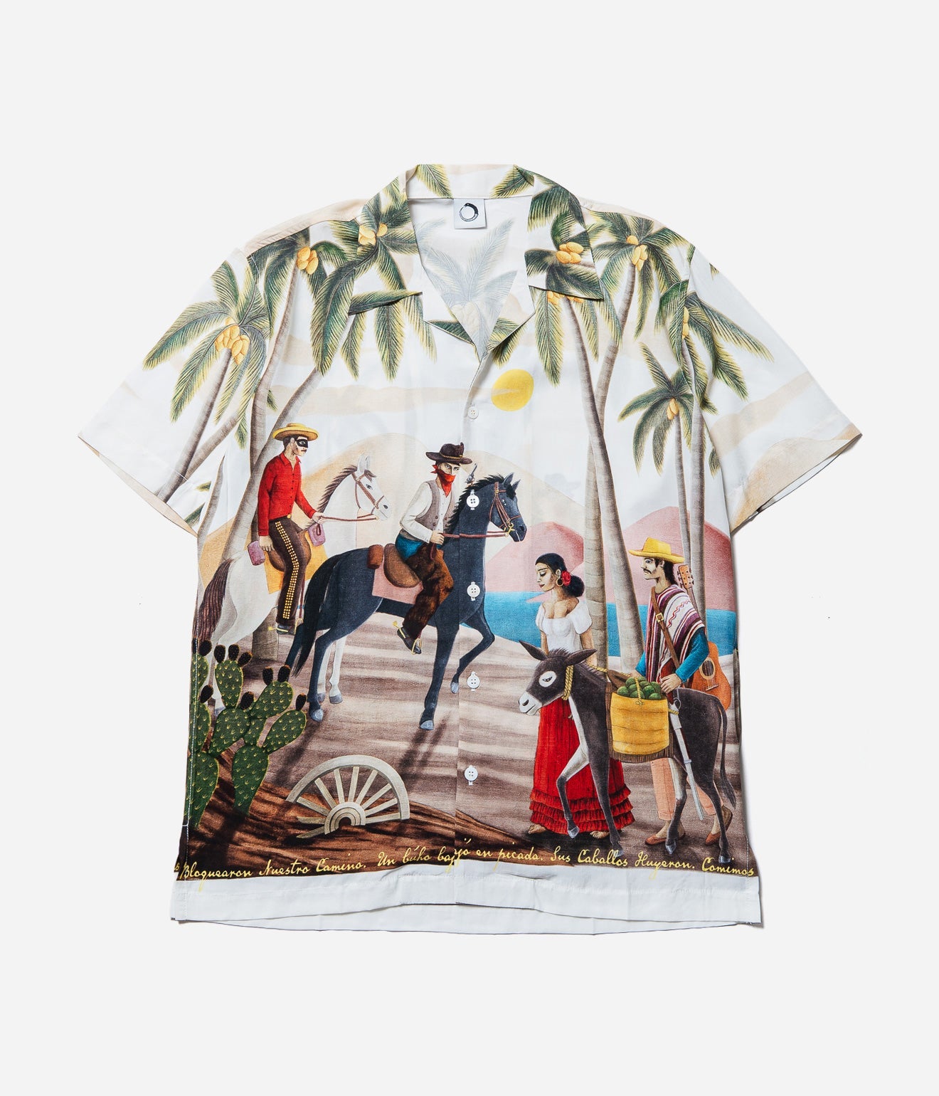 ENDLESS JOY "BANDITO OFF WHITE SHORT SLEEVE SHIRT" - WEAREALLANIMALS
