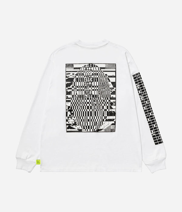 LOOSEJOINTS "BROSHUDA - 'WELTWERDUNG' L/S TEE" WHT - WEAREALLANIMALS