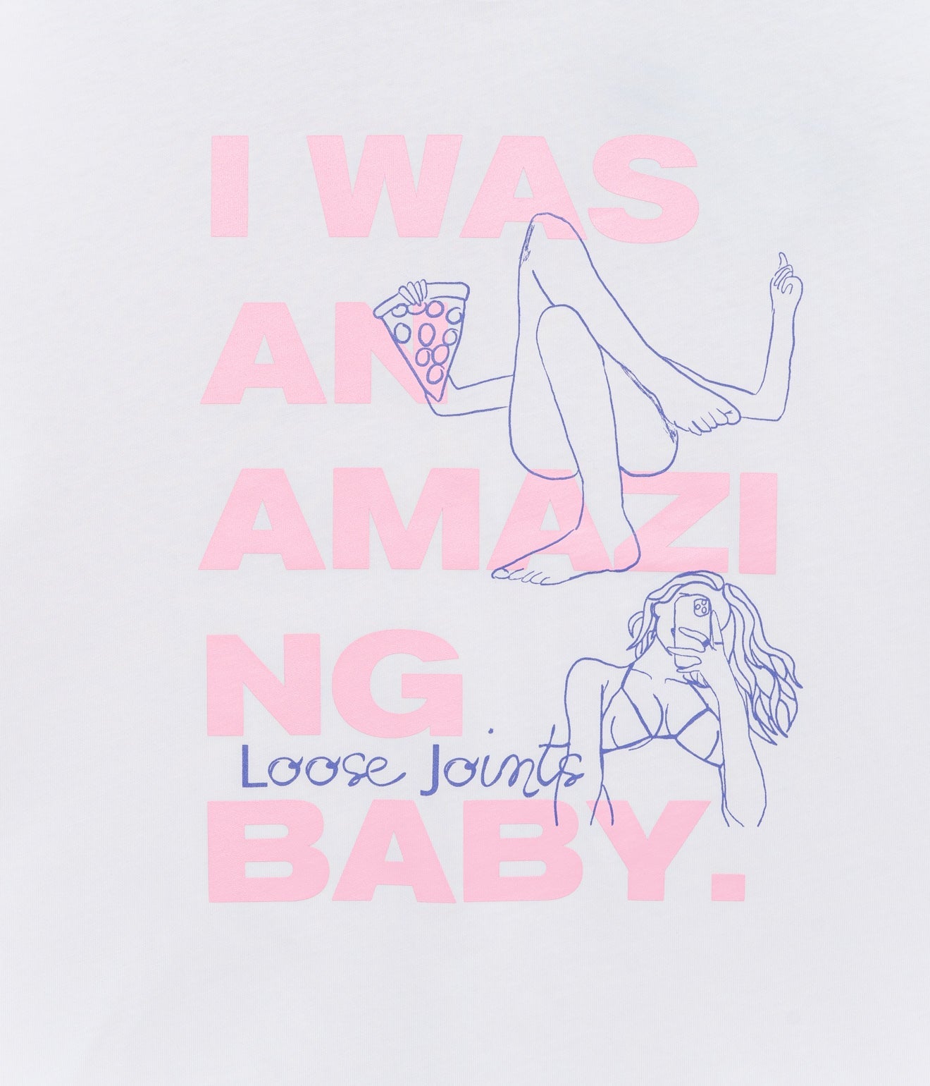 LOOSEJOINTS "CARLOS NUÑEZ - 'AMAZING BABY' S/S TEE" - WEAREALLANIMALS