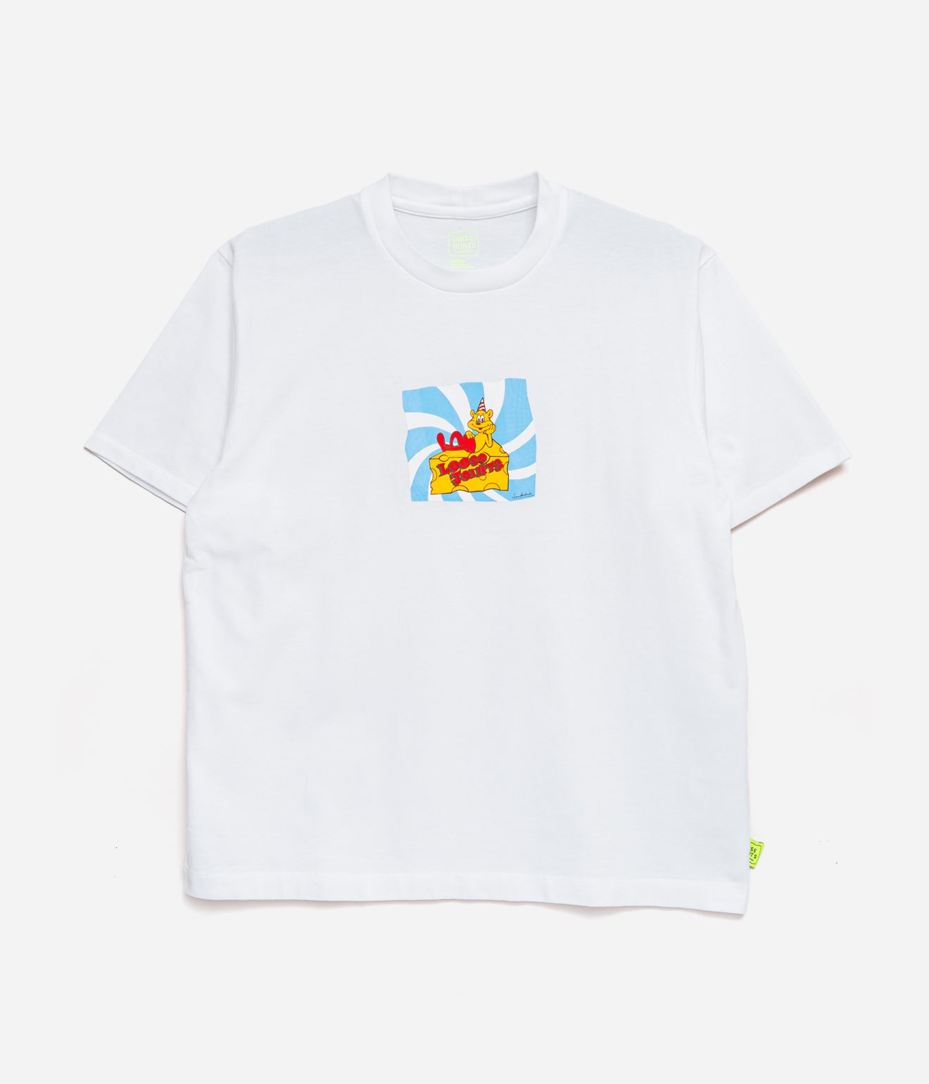 LOOSEJOINTS "DEADKEBAB - 'CHEESE' S/S TEE" WHT - WEAREALLANIMALS