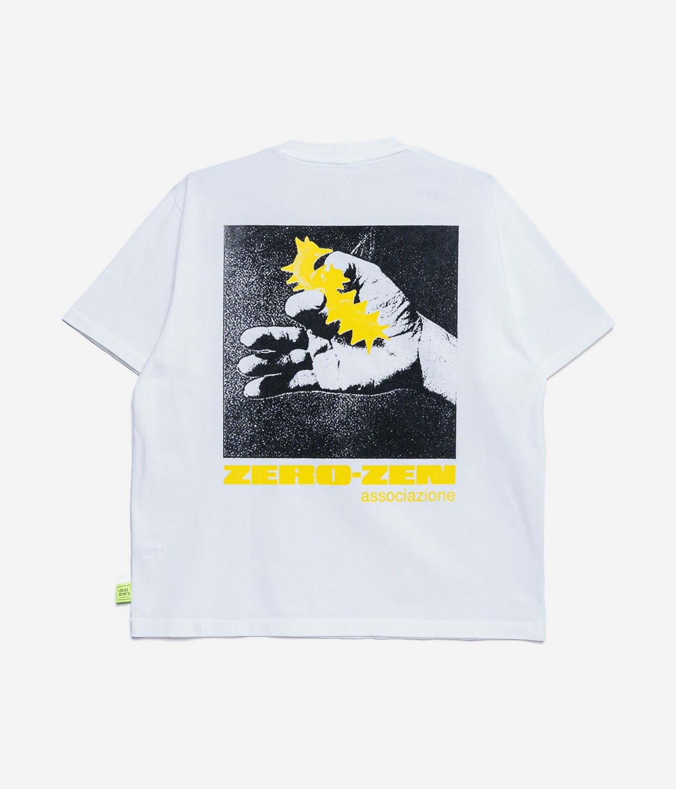 LOOSEJOINTS "ED DAVIS - 'ZERO - ZEN' S/S TEE" WHT - WEAREALLANIMALS