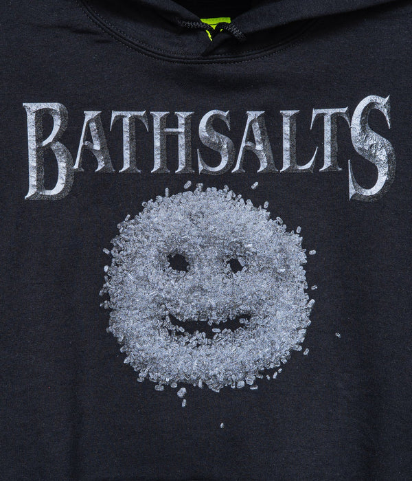 LOOSEJOINTS "KEITA ISHIGURO - 'RELAXING BATHSALTS' HOODIE" BLK - WEAREALLANIMALS