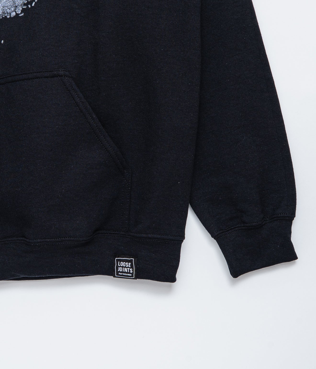 LOOSEJOINTS "KEITA ISHIGURO - 'RELAXING BATHSALTS' HOODIE" BLK - WEAREALLANIMALS