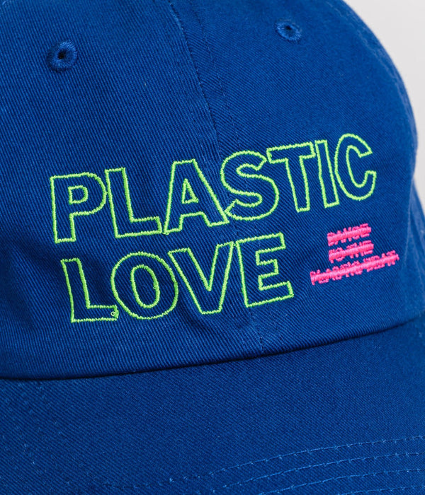 LOOSEJOINTS "KOSUKE SHONO - 'PLASTIC LOVE' BASEBALL CAP" BLU - WEAREALLANIMALS