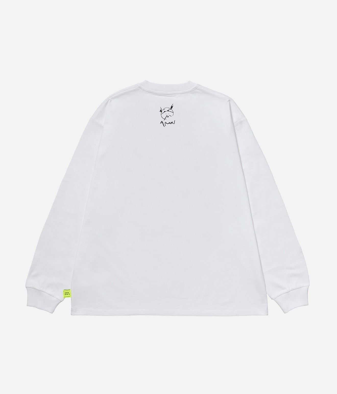 LOOSEJOINTS "NOBUYOSHI ARAKI 'FLOWERS' L/S T" WHITE - WEAREALLANIMALS