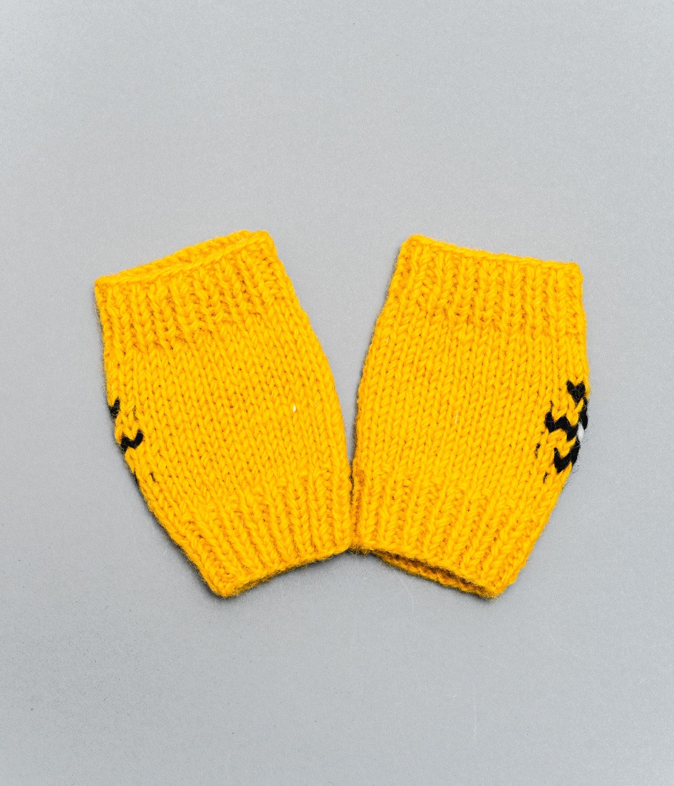 MacMahon Knitting Mills "Hand Warmer - Eye" Yellow - WEAREALLANIMALS