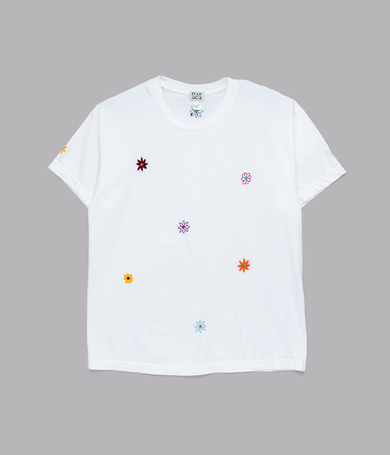 OAXACA "Embroidery T - Shirt" Flower / L - WEAREALLANIMALS