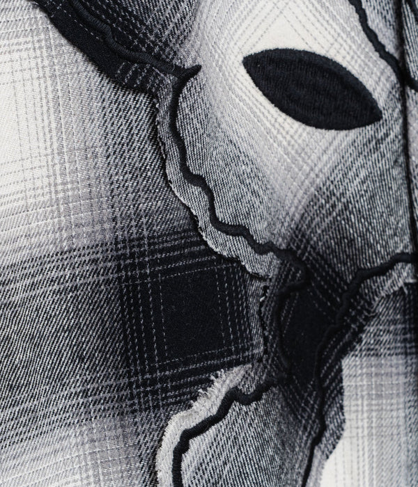 P.A.M. "ALIEN KISS CHECK OVER SHIRT" - WEAREALLANIMALS