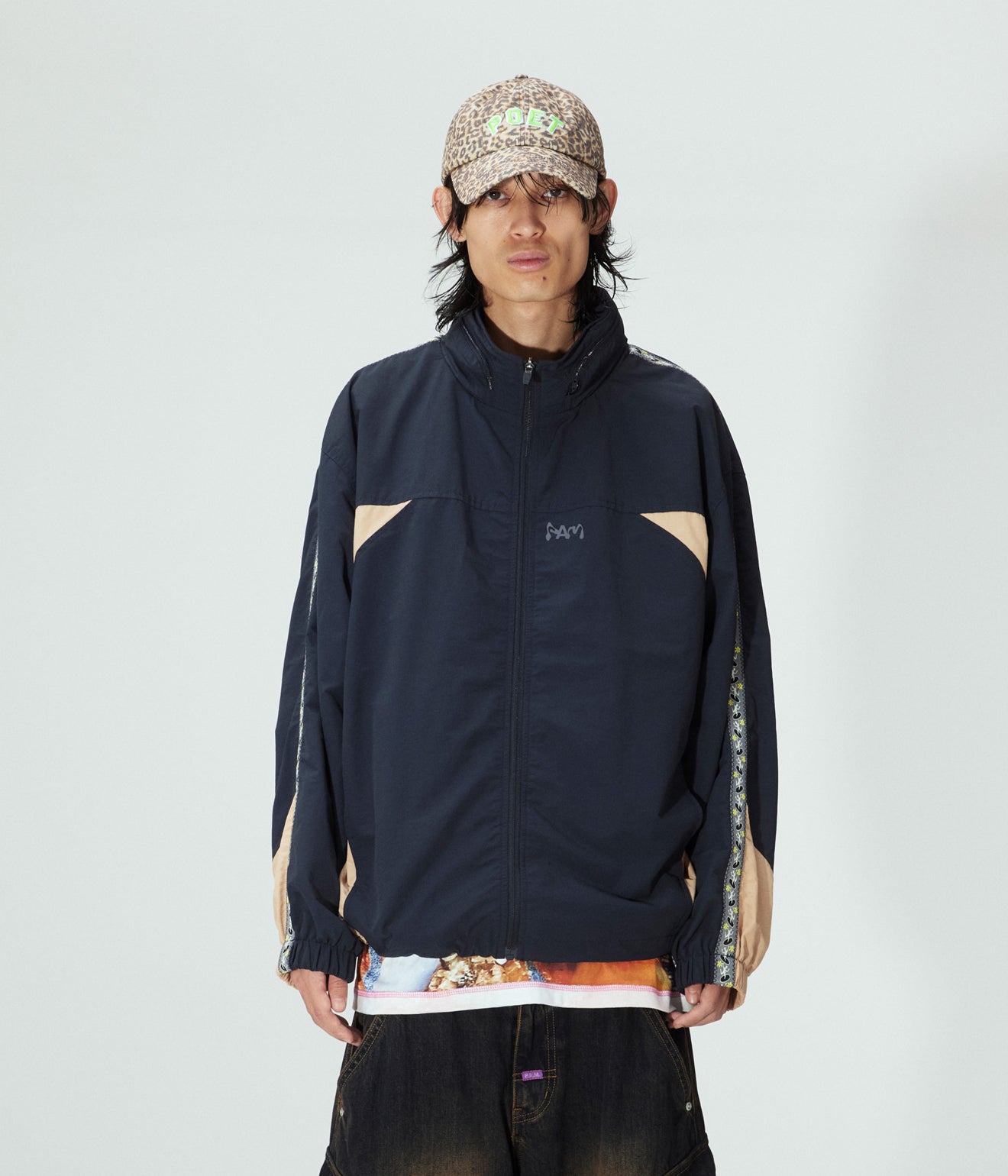 P.A.M. "THE LOFT SHELL JACKET" NAVY - WEAREALLANIMALS