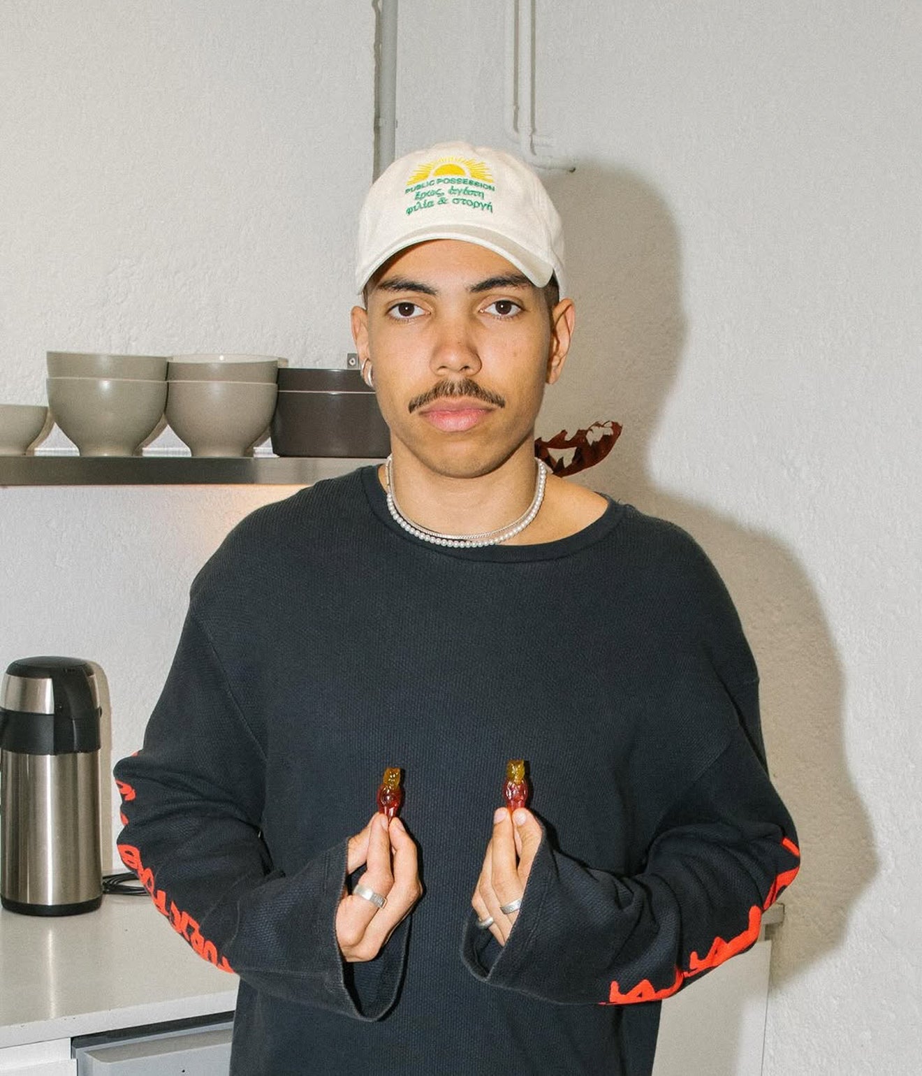 Public Possession "EROS CAP" LIGHT BEIGE - WEAREALLANIMALS