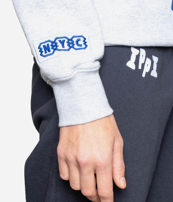 Public Possession "FONZO’S CREWNECK" HEATHER GREY - WEAREALLANIMALS