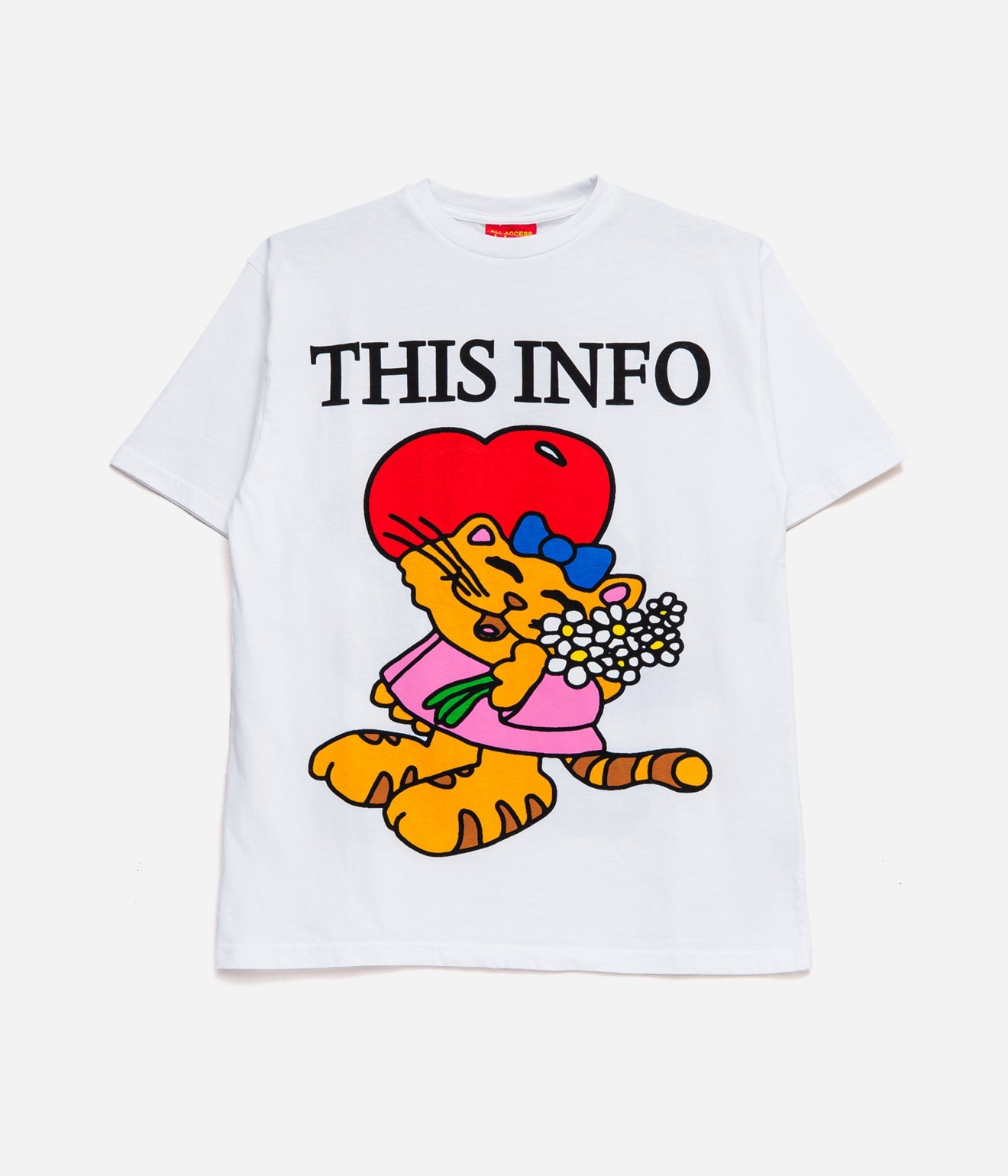 Public Possession "KATZE T - SHIRT" WHITE - WEAREALLANIMALS